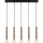 Liustra ant laido TEMPO 5xE27/40W/230V auksinė