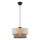 Liustras ant laido ECHO 1xE27/60W/230V, smėlinis/pilkas