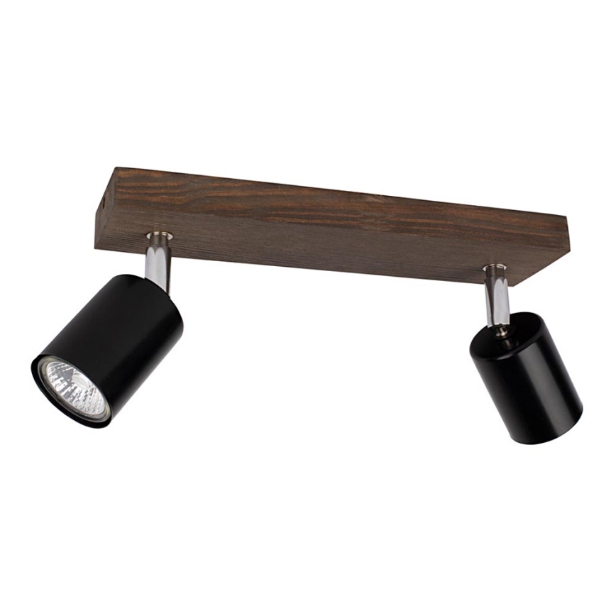 Lubinis akcentinis šviestuvas MANARA 2xGU10/5W/230V pušis