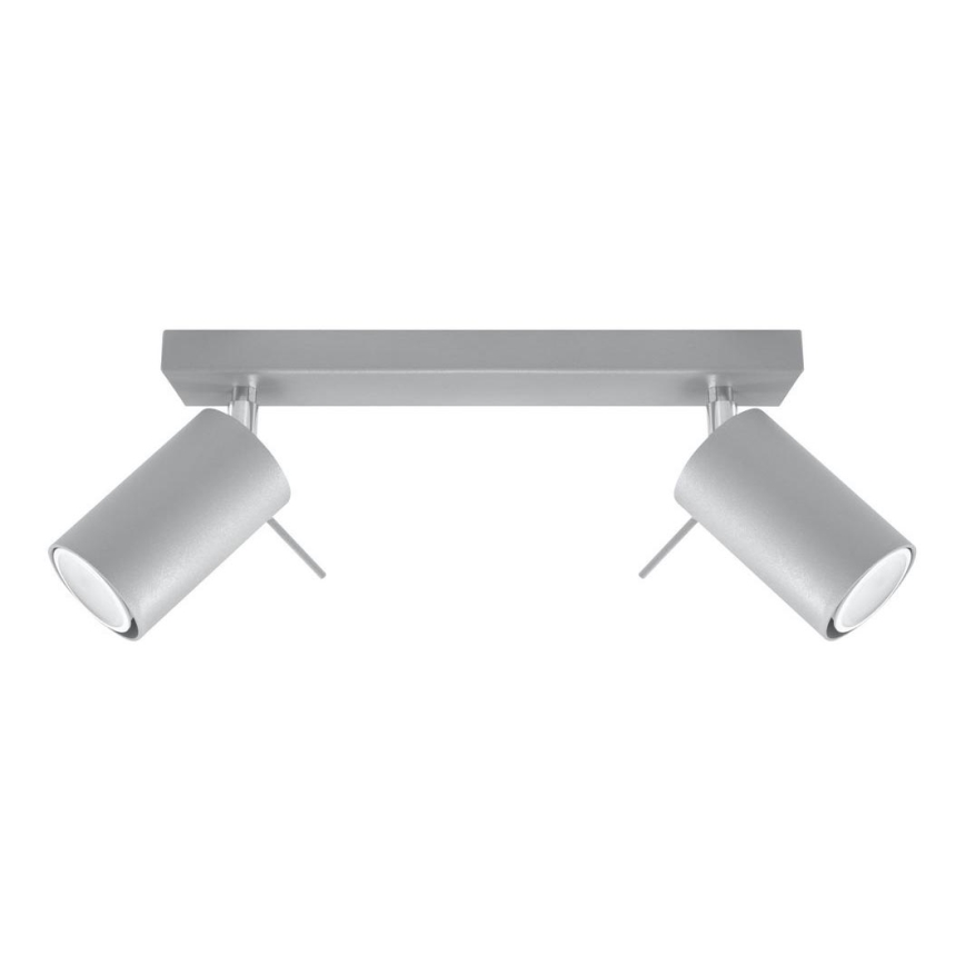 lubinis akcentinis šviestuvas RING 2xGU10/10W/230V