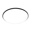 Lubinis LED šviestuvas HUGO, 12/18/24 W, 230 V, 3000/4000/6500 K, skersmuo 30 cm, IP54, juodas
