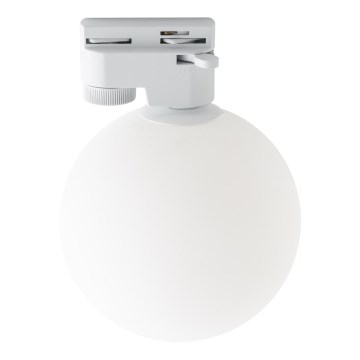 Lubinis šviestuvas 1-fazės bėgių sistemai TRACER 1xG9/8W/230V balta