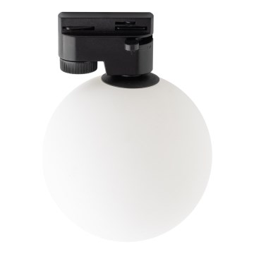 Lubinis šviestuvas 1-fazės bėgių sistemai TRACER 1xG9/8W/230V balta/juoda