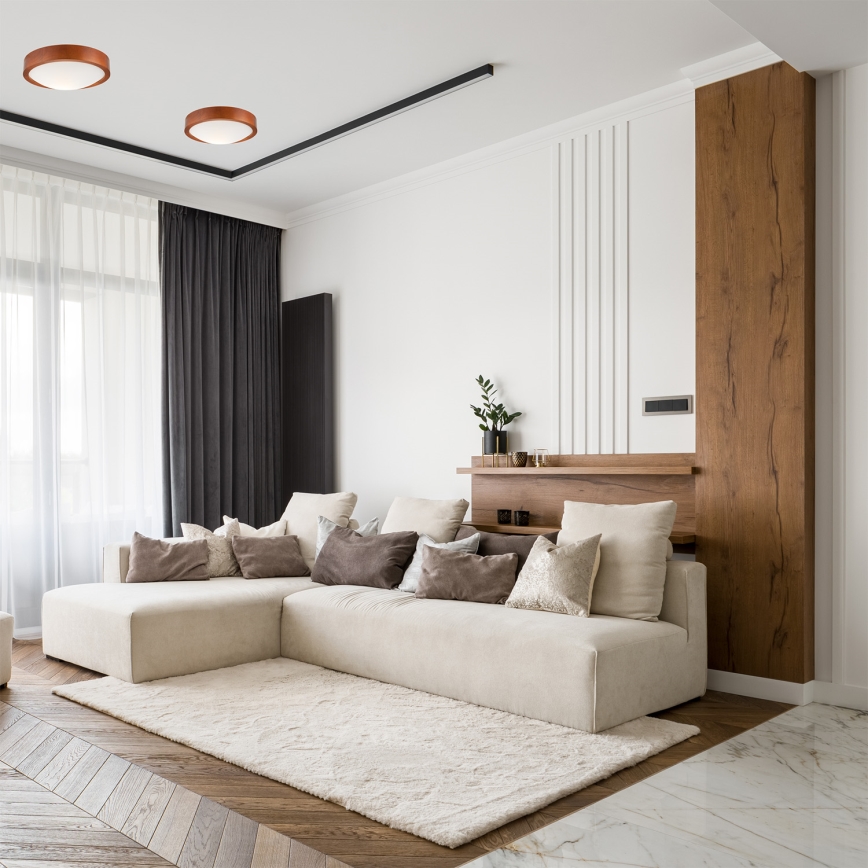 Lubinis šviestuvas 1xE27/60W/230V pušis - FSC sertifikuota