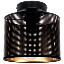 Lubinis šviestuvas ALDO 1xE27/60W/230V d. 20 cm juodos spalvos