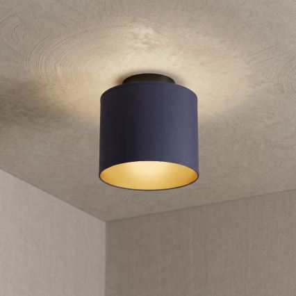 Lubinis šviestuvas ARDEN 1xE27/15W/230V skersmuo 18 cm mėlynas
