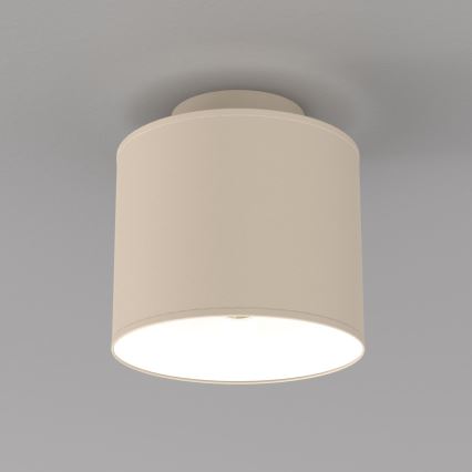 Lubinis šviestuvas ARDEN 1xE27/15W/230V Ø 18 cm smėlinis