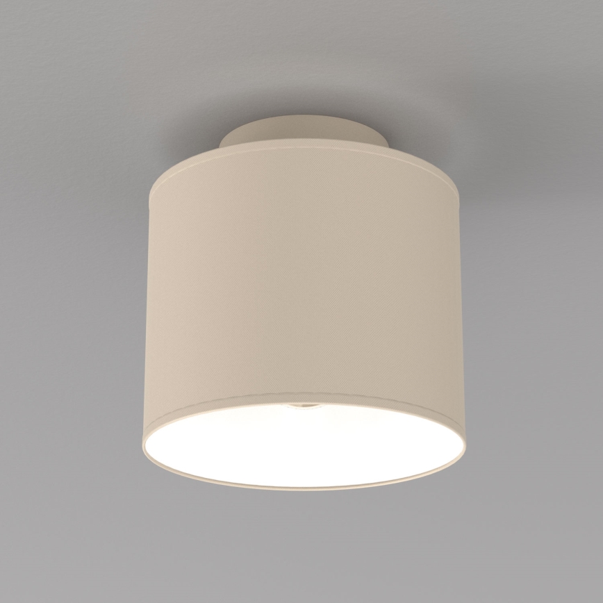 Lubinis šviestuvas ARDEN 1xE27/15W/230V Ø 18 cm smėlinis