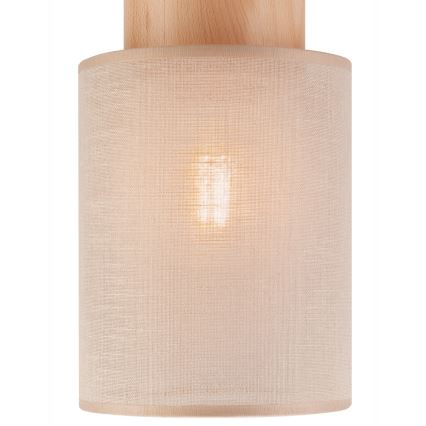 Lubinis šviestuvas ARI 1xE27/60W/230V d. 16 cm smėlio spalvos