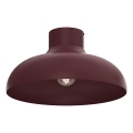 Lubinis šviestuvas BASCA, 1x E27/15 W/230 V, ø 40 cm, bordo