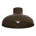 Lubinis šviestuvas BASCA 1xE27/15W/230V skersmuo 40 cm rudas
