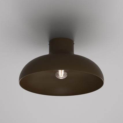 Lubinis šviestuvas BASCA 1xE27/15W/230V skersmuo 40 cm rudas