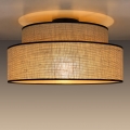Lubinis šviestuvas BOHO 1xE27/60W/230V diametras 40 cm smėlio spalva