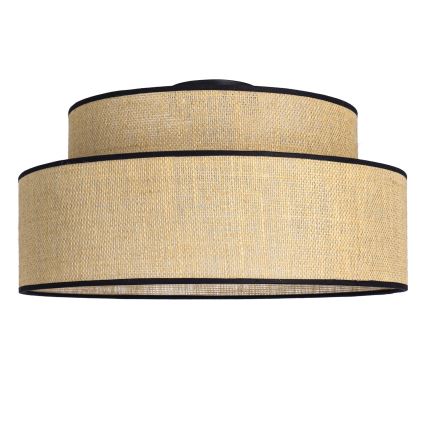 Lubinis šviestuvas BOHO 1xE27/60W/230V smėlio spalva