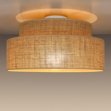Lubinis šviestuvas BOHO 1xE27/60W/230V smėlio spalva