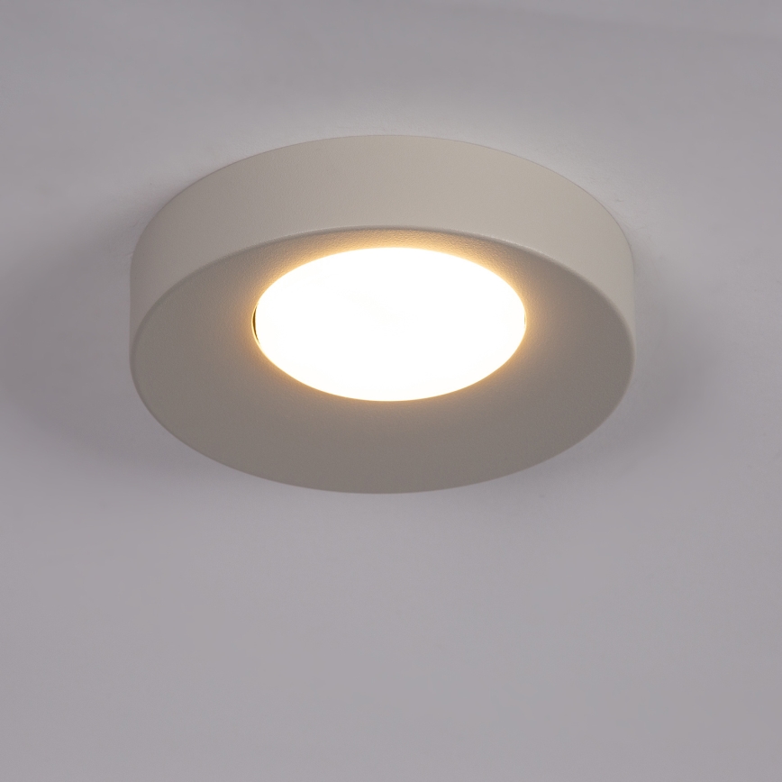 Lubinis šviestuvas BROS 1xGX53/12W/230V smėlio spalva