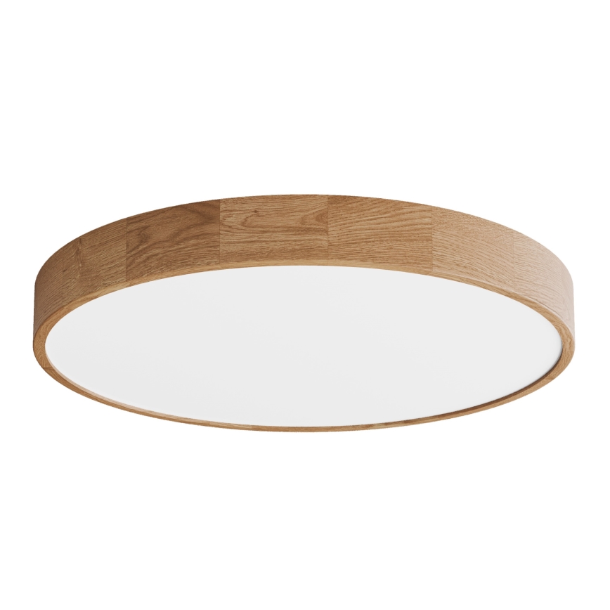 Lubinis šviestuvas CLEO 6xE27/24W/230V Ø 80 cm ąžuolas
