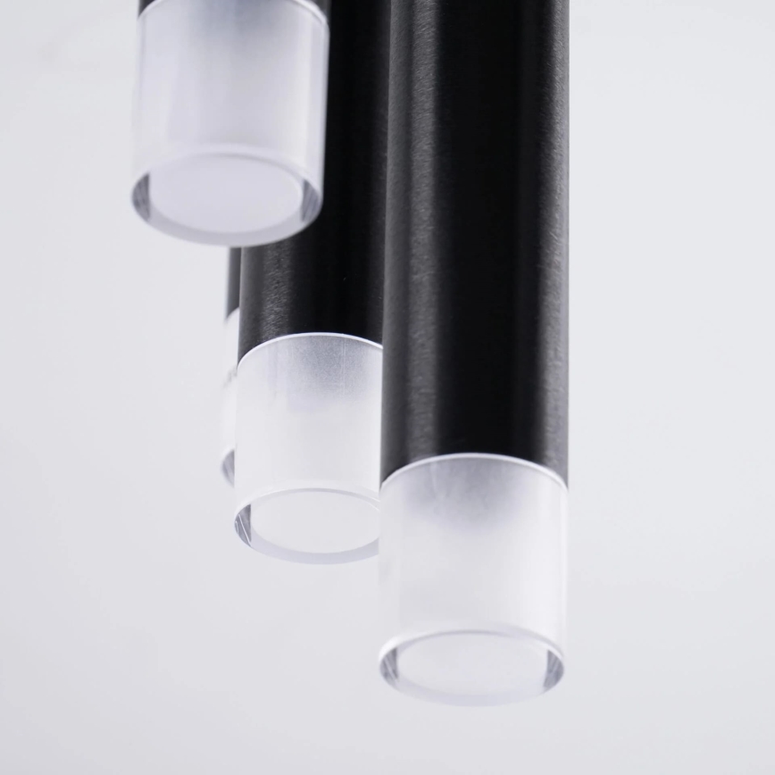 Lubinis šviestuvas GLAM 9xG9/8W/230V juoda