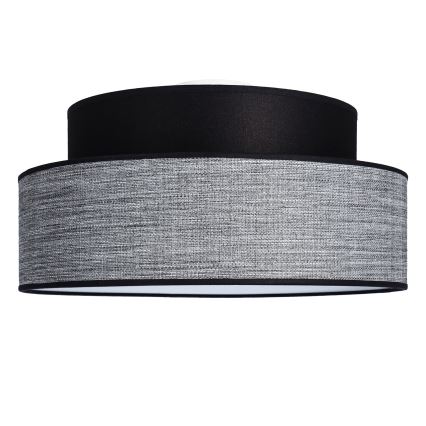 Lubinis šviestuvas GRACE 1xE27/60W/230V juoda/pilka