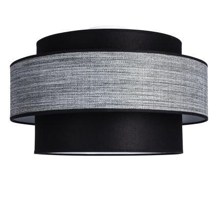 Lubinis šviestuvas GRACE 1xE27/60W/230V juoda/pilka