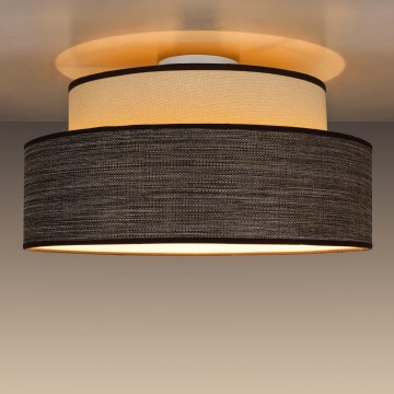 Lubinis šviestuvas GRACE 1xE27/60W/230V kreminė/ruda
