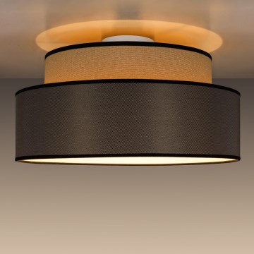 Lubinis šviestuvas GRACE 1xE27/60W/230V smėlio spalva/ruda