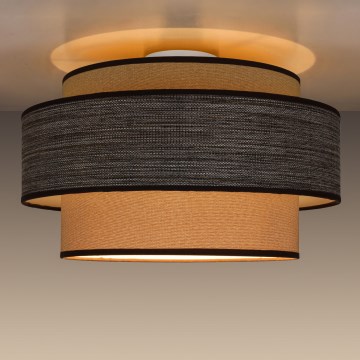 Lubinis šviestuvas GRACE 1xE27/60W/230V smėlio spalva/ruda