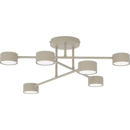 Lubinis šviestuvas HALO 6xGX53/12W/230V, smėlio spalvos