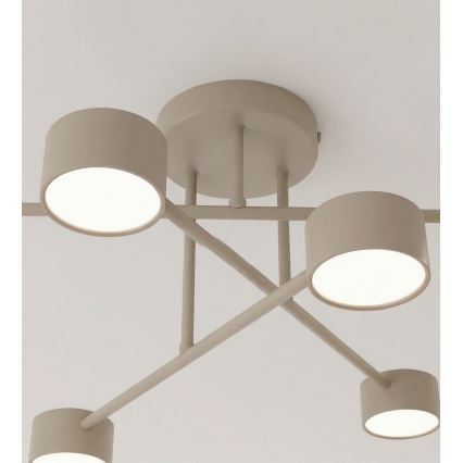 Lubinis šviestuvas HALO 6xGX53/12W/230V, smėlio spalvos