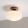 Lubinis šviestuvas HARMA WOOD 1xE27/15W/230V ąžuolas/balta, skersmuo 25 cm