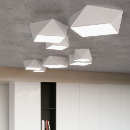 Lubinis šviestuvas HEXA 3xE27/60W/230V baltas