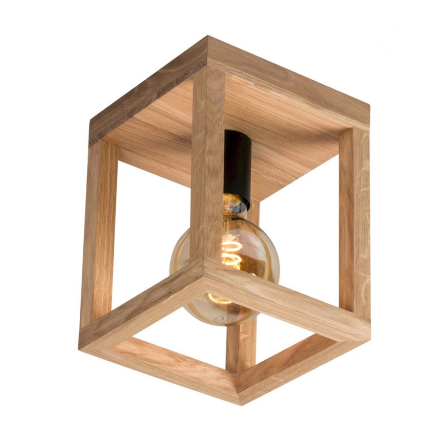 Lubinis šviestuvas KAGO 1xE27/60W/230V matinis ąžuolas