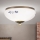 Lubinis šviestuvas LANDHAUS 1xE27/60W/230V skersmuo 21 cm bronzinė/balta/mėlyna