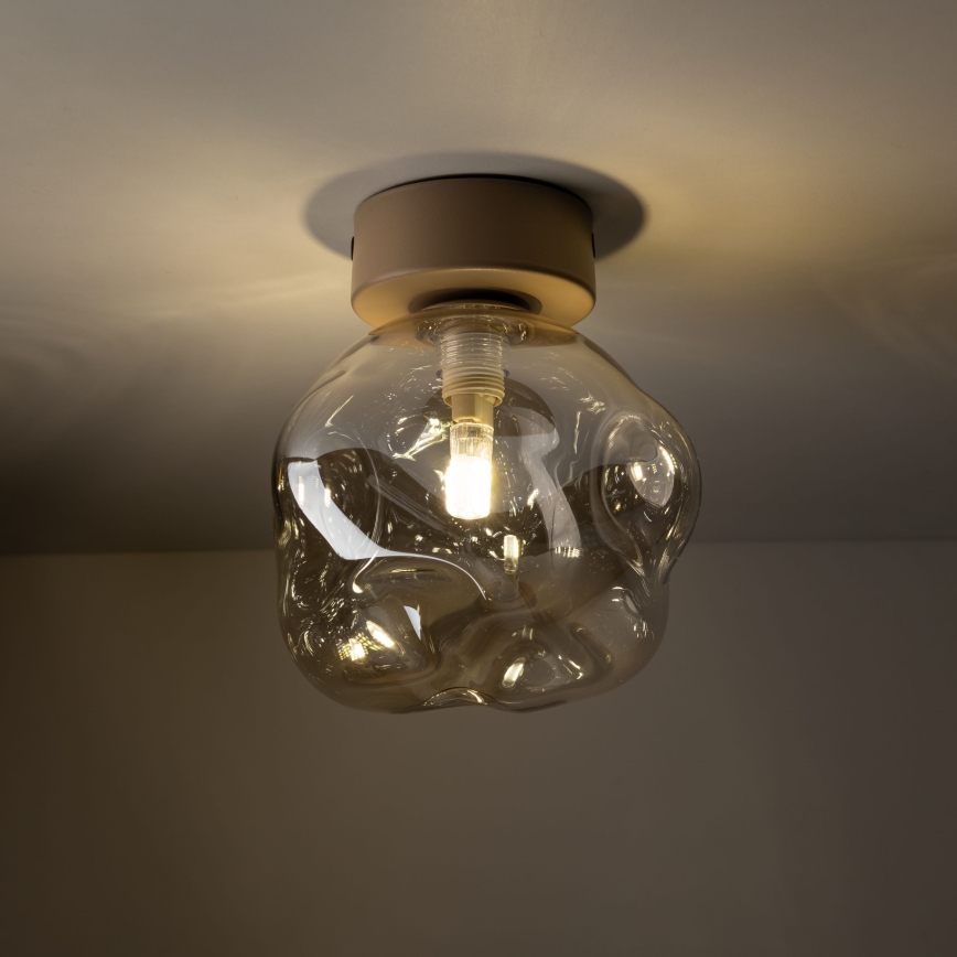 Lubinis šviestuvas LAVA 1xG9/8W/230V smėlinė/dūminė smėlinė