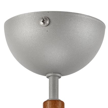 Prie sieną montuojamas šviestuvas MARCELLO 3xE27/60W/230V iš bukmedžio