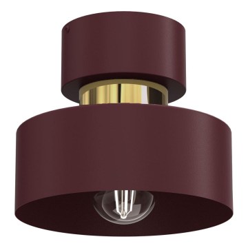 Lubinis šviestuvas MARTI 1xE27/15W/230V skersmuo 20,5 cm bordo/auksinė