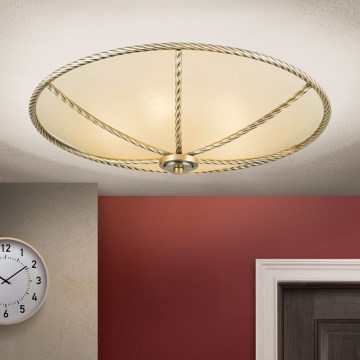 Lubinis šviestuvas MAURO 5xE27/60W/230V diametras 56 cm bronza