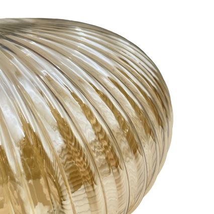 Lubinis šviestuvas MILOU WOOD 1xE27/15W/230V ąžuolas/dūminė smėlio spalva, skersmuo 29 cm