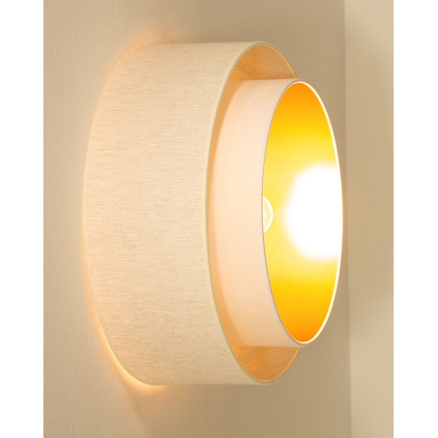 Lubinis šviestuvas NATIA 1xE27/60W/230V, skersmuo 45 cm, baltas