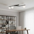 Lubinis šviestuvas NATON 3xE14/10W/230V juoda/balta