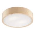 Lubinis šviestuvas NATURAL 2xE27/60W/230V ? 37 cm pušis