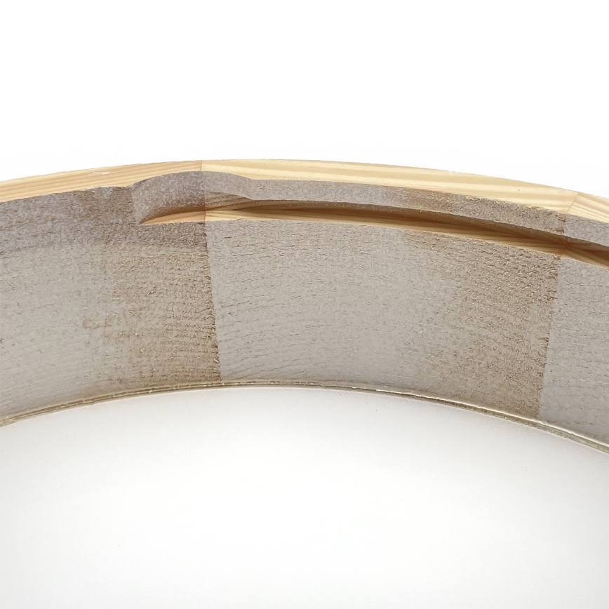 Lubinis šviestuvas NATURAL 3xE27/15W/230V skersmuo 37,5 cm pušis/balta