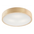 Lubinis šviestuvas NATURAL 3xE27/60W/230V ? 47 cm pušis
