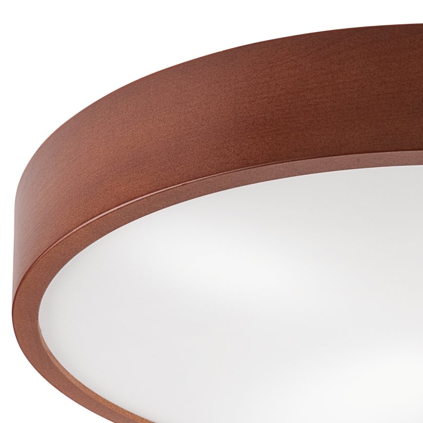 Lubinis šviestuvas NATURAL 4xE27/60W/230V ø 57,5 cm pušis/ruda