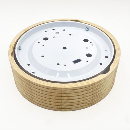 Lubinis šviestuvas NATURAL MODERN 1xE27/15W/230V, Ø 27,5 cm, pušis