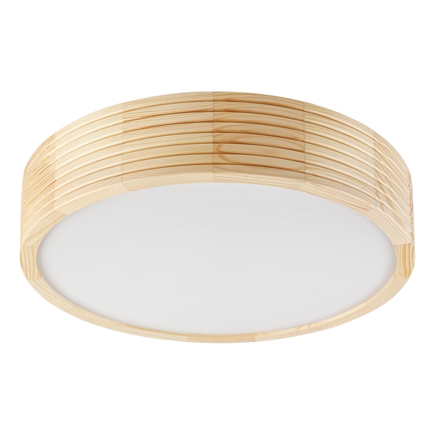 Lubinis šviestuvas NATURAL MODERN 2xE27/15W/230V, skersmuo 37,5 cm, pušis