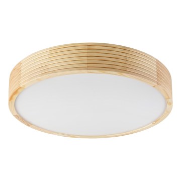Lubinis šviestuvas NATURAL MODERN 3xE27/15W/230V, skersmuo 47,5 cm, iš pušies