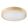 Lubinis šviestuvas NATURAL MODERN SLIM 2xE27/15W/230V, skersmuo 37,5 cm, iš pušies