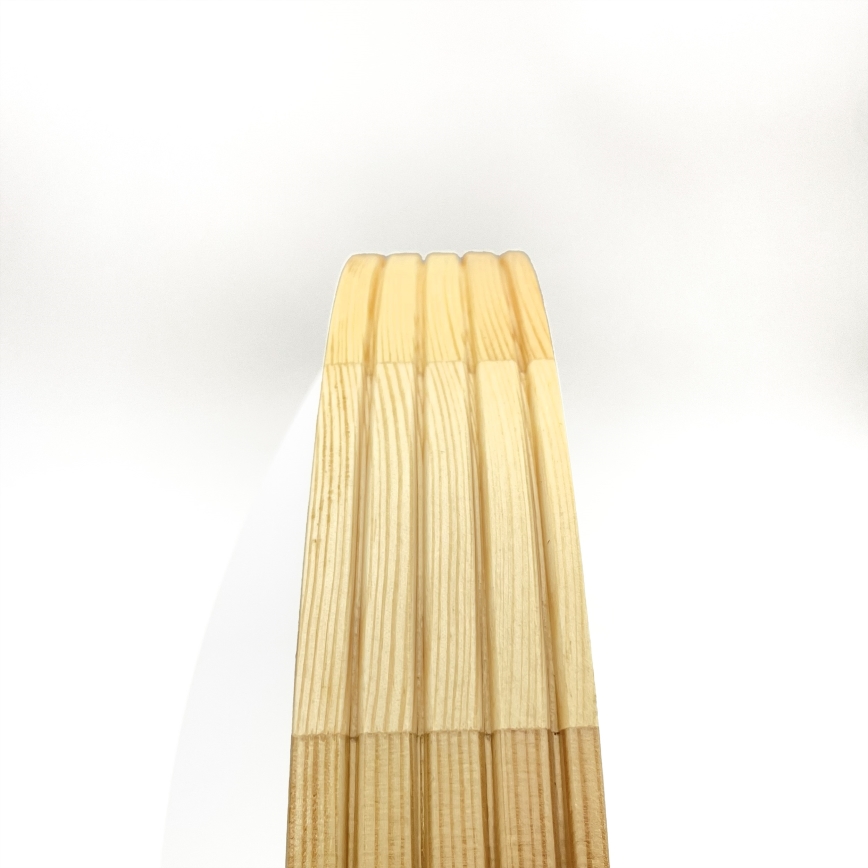 Lubinis šviestuvas NATURAL MODERN SLIM 2xE27/15W/230V, skersmuo 37,5 cm, iš pušies