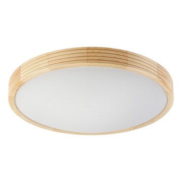 Lubinis šviestuvas NATURAL MODERN SLIM 3xE27/15W/230V, skersmuo 47,5 cm, iš pušies